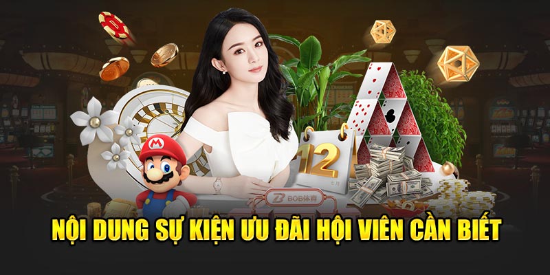 Nội dung sự kiện ưu đãi hội viên cần biết