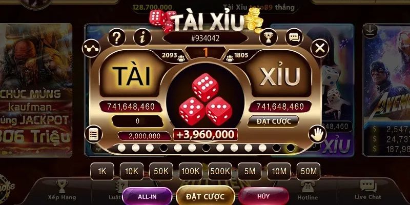 Thông tin cơ bản về game Tài Xỉu